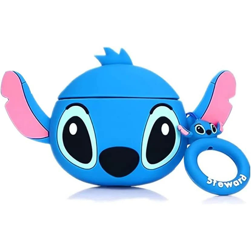 Stitch Silicone Earphone Case: Adorable Protection for AirPods 1-4 & Pro Models