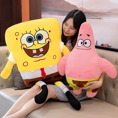 SpongeBob & Friends Plush Dolls - Kawaii Cartoon Toys, Perfect Christmas Gift!