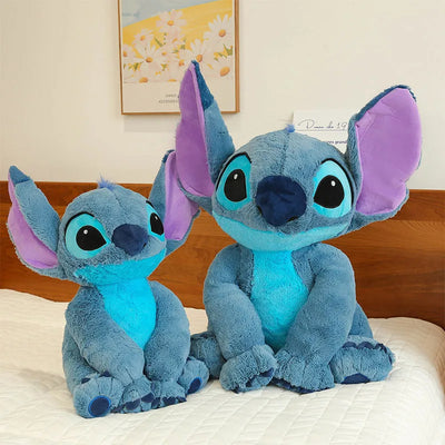 Disney Stitch Plush: Adorable Sitting Doll & Comfort Pillow for Kids