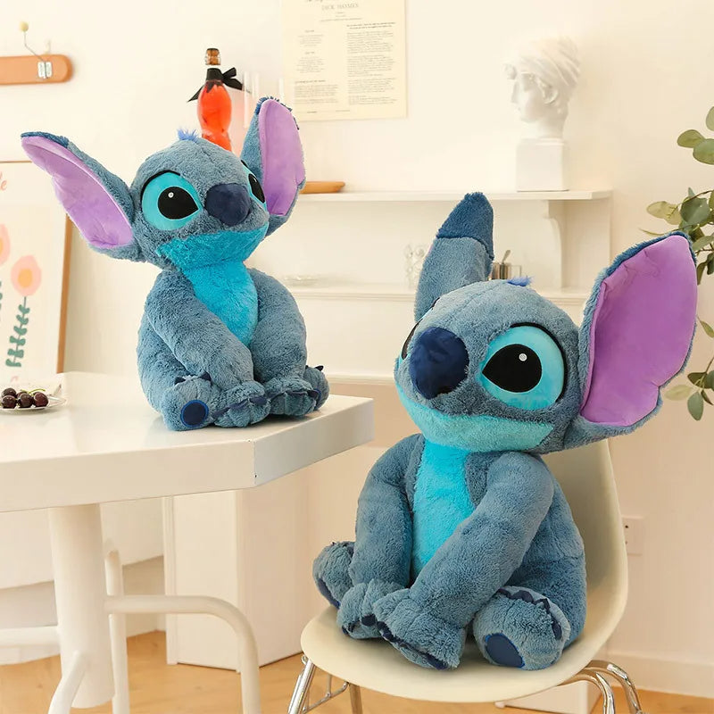 Disney Stitch Plush: Adorable Sitting Doll & Comfort Pillow for Kids