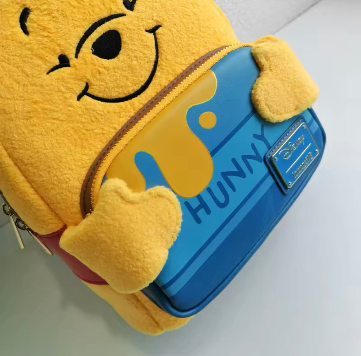 Disney Winnie the Pooh Embroidered Backpack by Loungefly – Cute Summer Travel Bag with Laptop Compartment – Perfect Gift