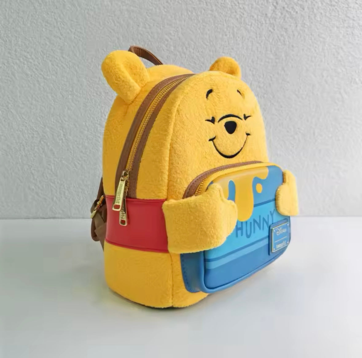 Disney Winnie the Pooh Embroidered Backpack by Loungefly – Cute Summer Travel Bag with Laptop Compartment – Perfect Gift