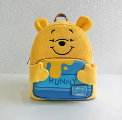 Disney Winnie the Pooh Embroidered Backpack by Loungefly – Cute Summer Travel Bag with Laptop Compartment – Perfect Gift