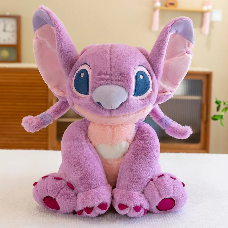 Disney Stitch Plush: Adorable Sitting Doll & Comfort Pillow for Kids